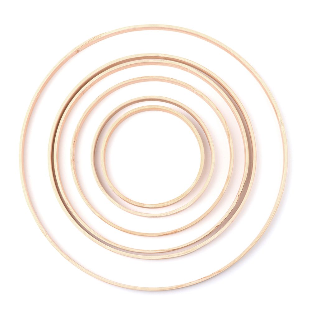 10Pcs 10/12/15/18/20/26cm Ring - Wood Ring Blank recension och pris
