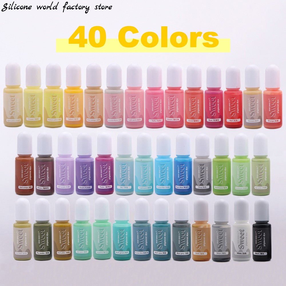 Silicone World 10ML Solid Colo - Resin Dye Alcohol recension och pris