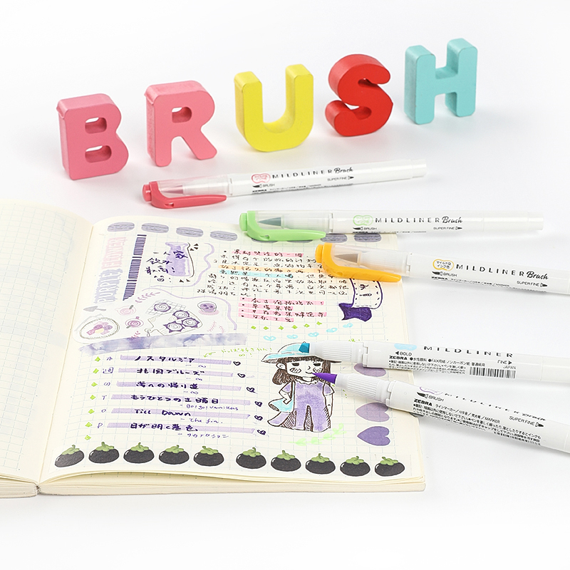 Japan ZEBRA Double-ended Marke - Zebra Pen Mildliner recension och pris