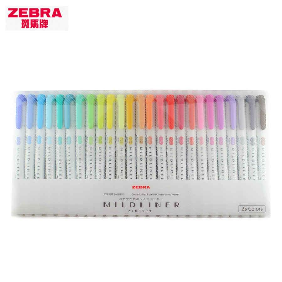 Zebra Full 35/25Colors Mildlin - Zebra Pen Mildliner recension och pris
