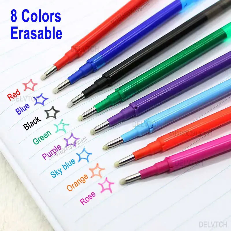 8Pcs/Set 0.7mm Erasable Gel Pe - Pilot Pen Frixion recension och pris