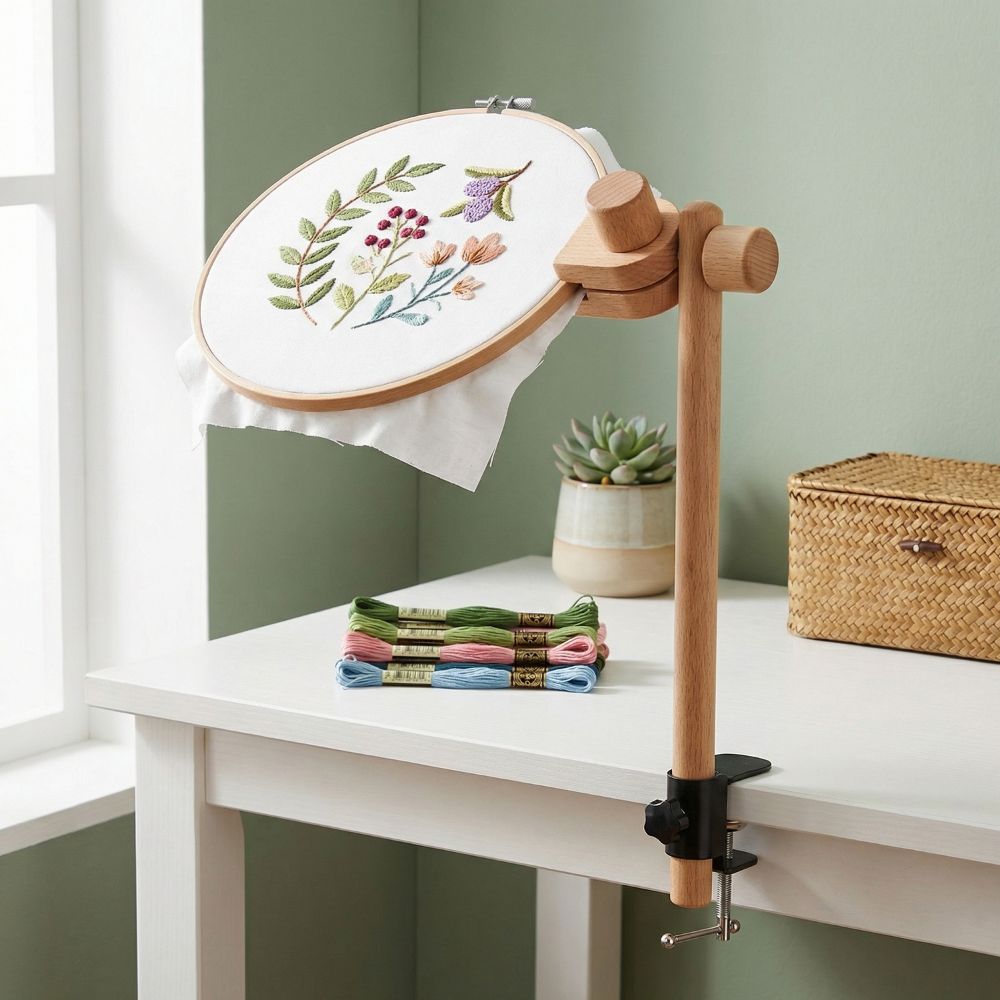 Beech Wood Embroidery Frame La - Wood Ring Blank recension och pris