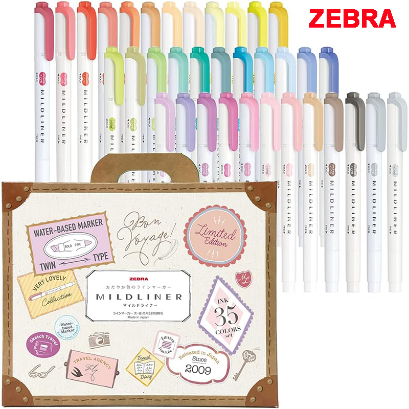Zebra 25/35 Colors Mildliner H - Zebra Pen Mildliner recension och pris