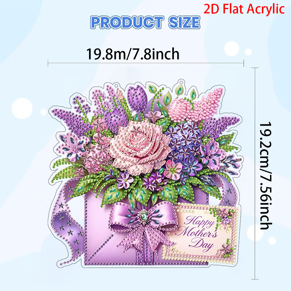 2D Flat Acrylic, 5D DIY Diamon - Resin Craft For Beginners recension och pris