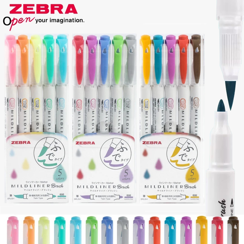 ZEBRA Mildliner Highlighters P - Zebra Pen Mildliner recension och pris