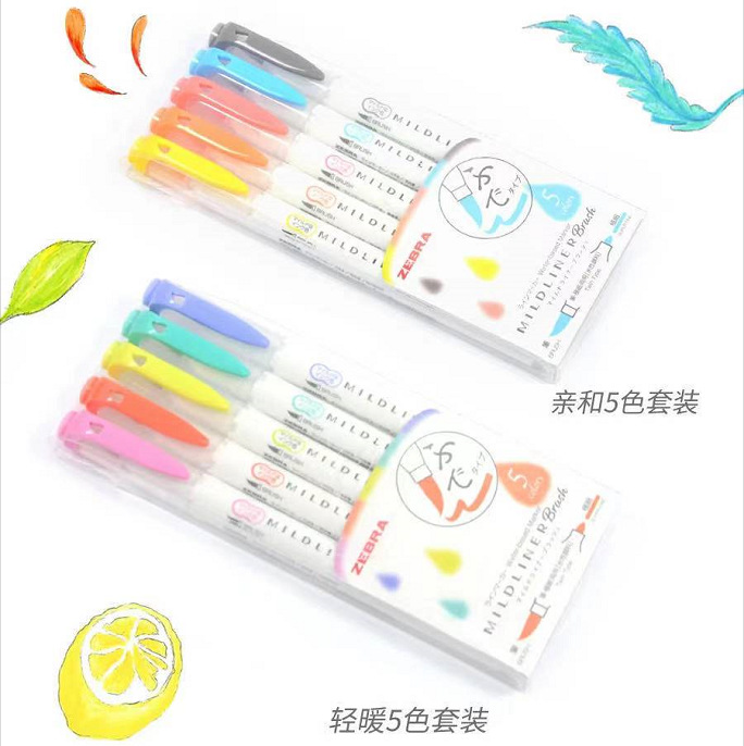 ZEBRA Mildliner Highlighters P - Zebra Pen Mildliner recension och pris
