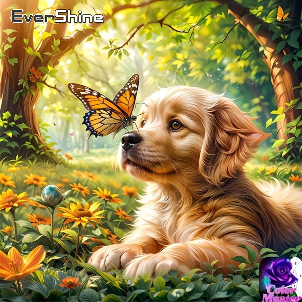 EverShine Diamond Mosaic Dog A - Resin Craft For Beginners recension och pris