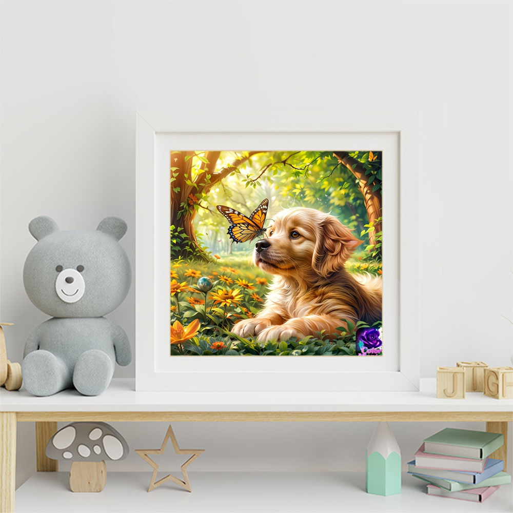EverShine Diamond Mosaic Dog A - Resin Craft For Beginners recension och pris