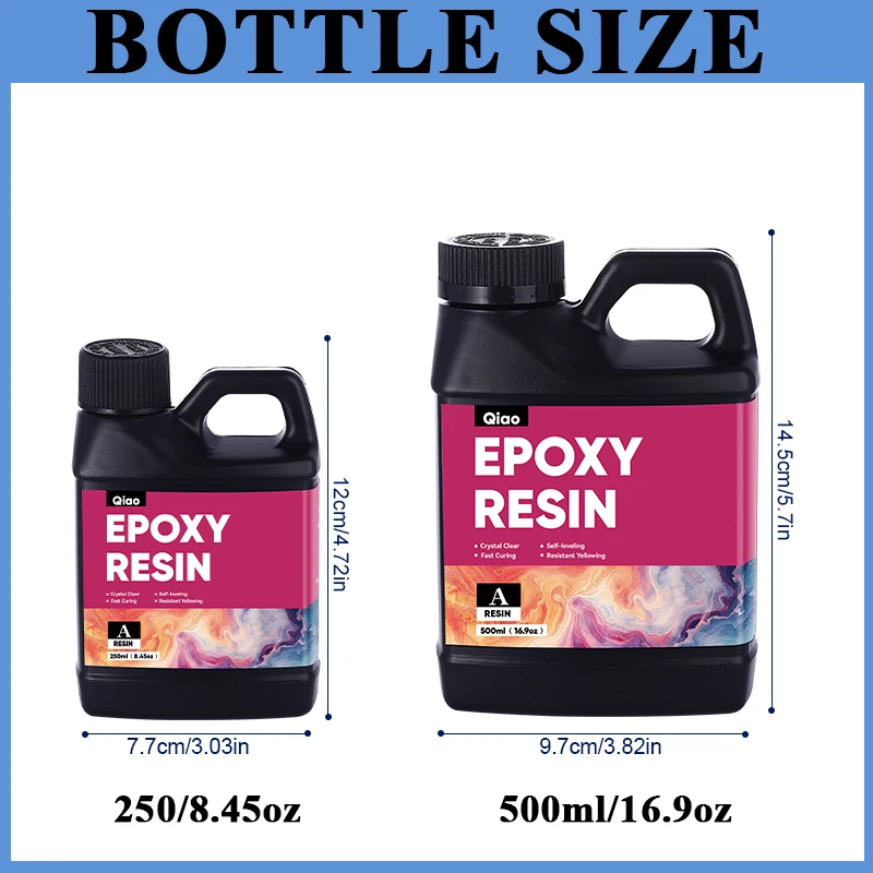 500ml/1000ml Epoxy Resin Kit C - Gold Foil Flakes recension och pris