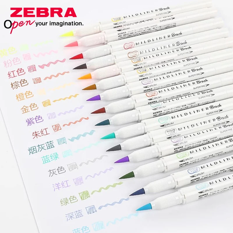 Zebra Highlighter WFT8 Mildlin - Zebra Pen Mildliner recension och pris