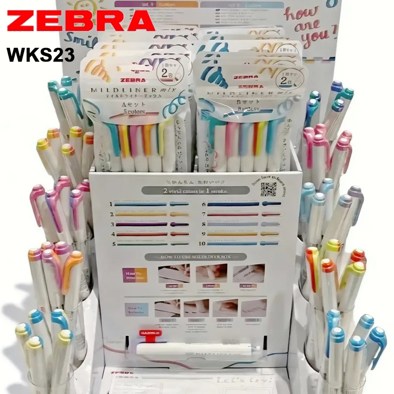 Zebra Twin Colored Highlighter - Zebra Pen Mildliner recension och pris