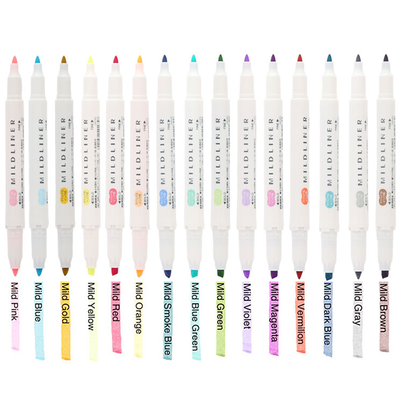 Japan ZEBRA WKT7 New Mildliner - Zebra Pen Mildliner recension och pris