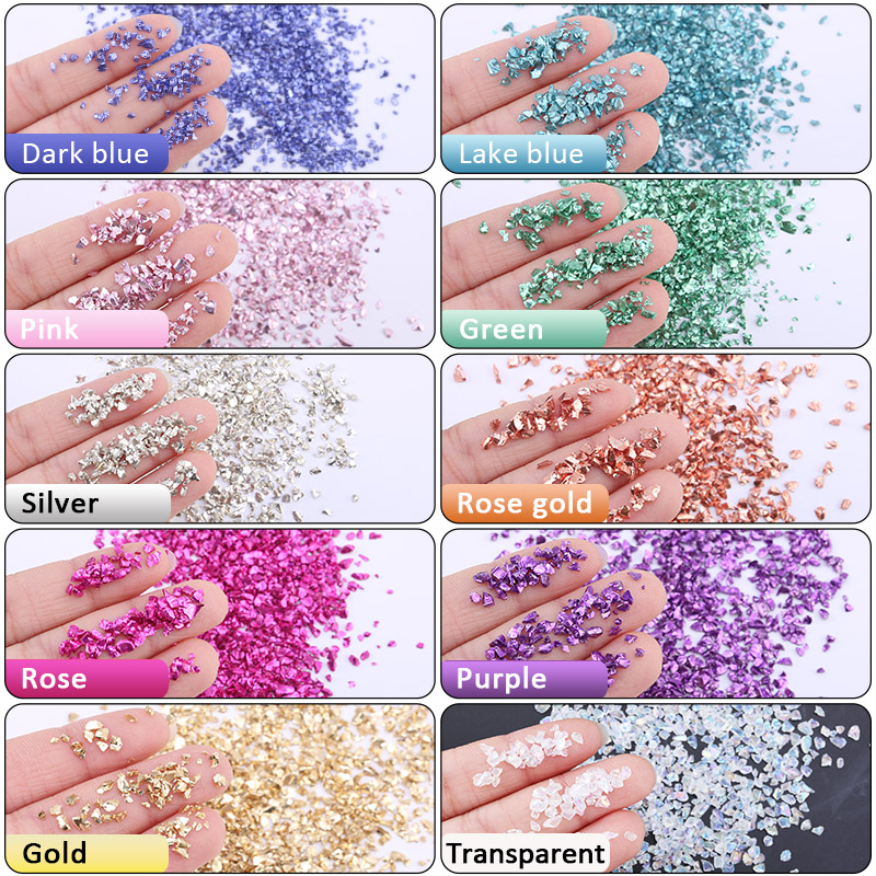 Epoxy Resin Colorful Metallic  - Gold Foil Flakes recension och pris