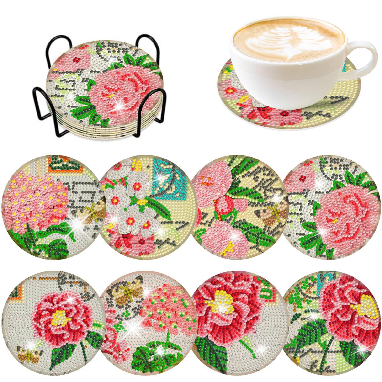 RUOPOTY 8pc/sets Diamond Paint - Resin Craft For Beginners recension och pris