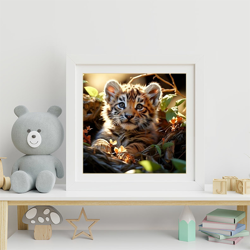 Momoart Diamond Painting Tiger - Resin Craft For Beginners recension och pris