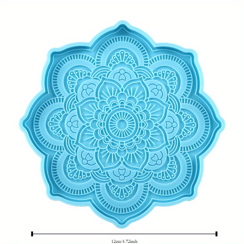 Mandala Coaster Silicone Mold  - Resin Craft Ideas recension och pris