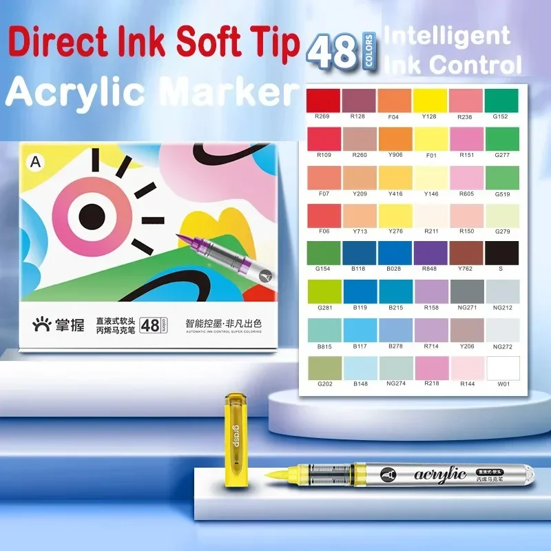 GRASP 120/1 Colors Acrylic Mar - Copic Marker Classic recension och pris