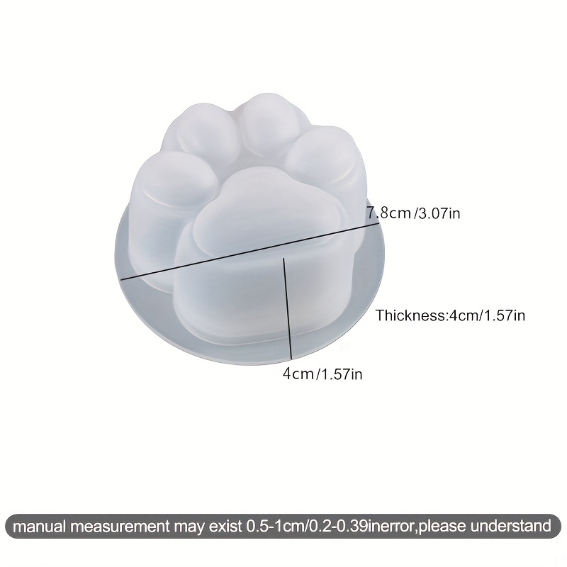 1 Large Cat Paw Silicone Mold， - Resin Craft Ideas recension och pris